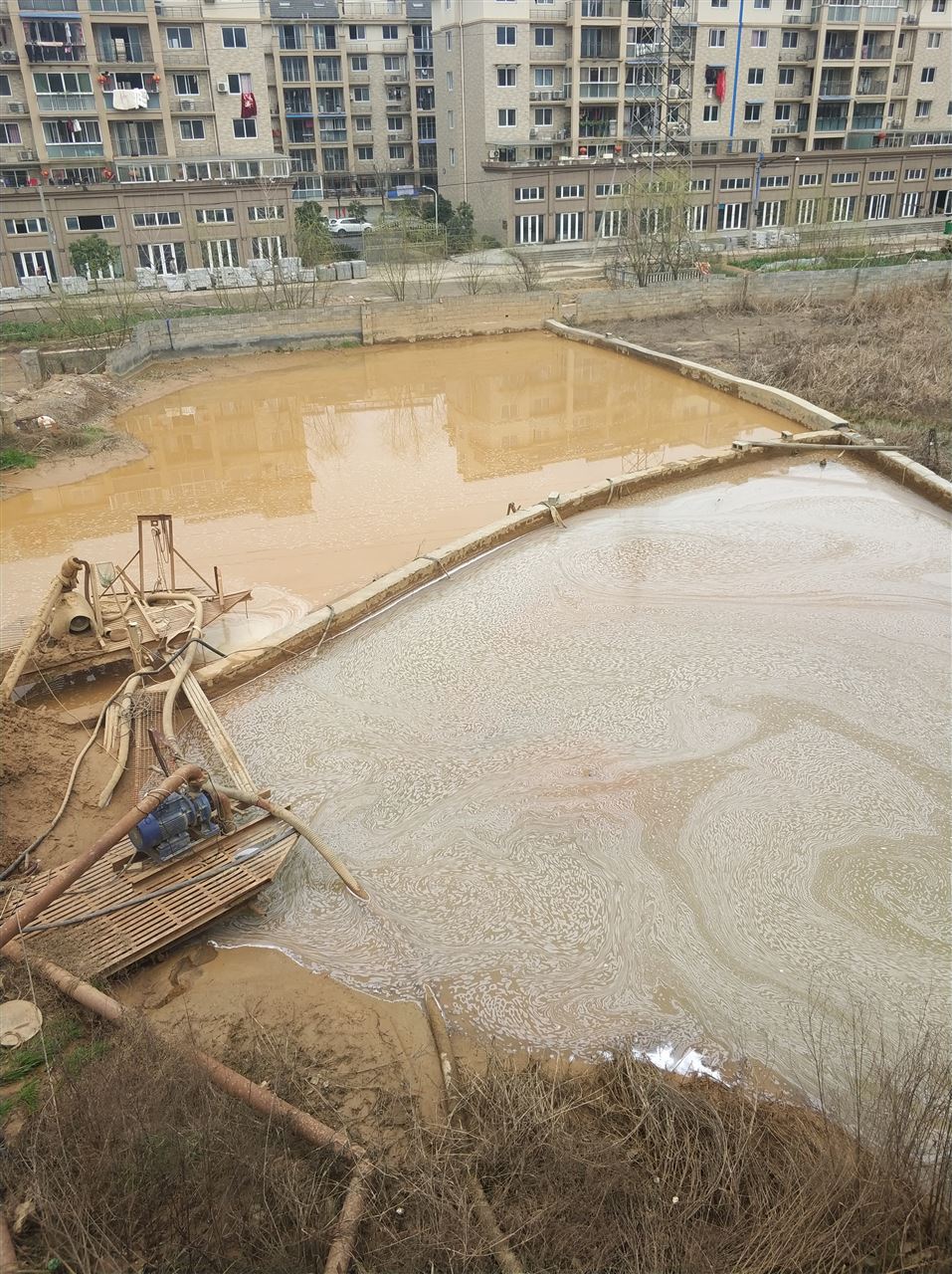 栾城沉淀池淤泥清理-厂区废水池淤泥清淤