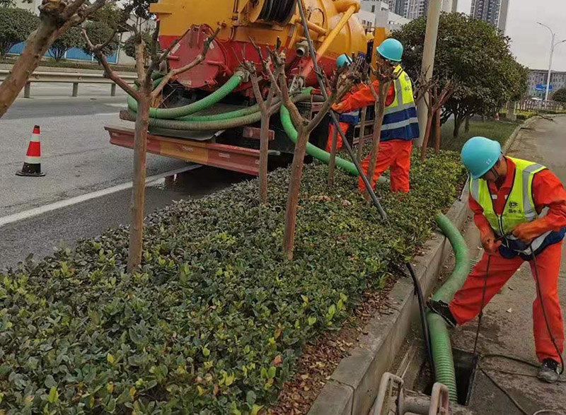 栾城市政管道清淤